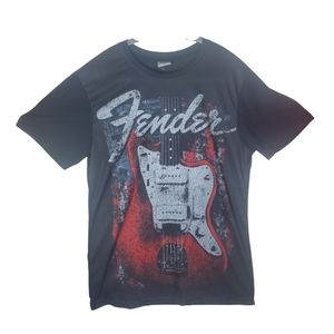 PRELOVED FENDER TSHIRT SIZE M